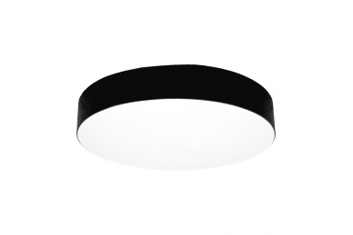 Okrągła czarna oprawa sufitowa LED „MORA” 60W 1 Okrągła czarna oprawa sufitowa LED „MORA” 60W 1