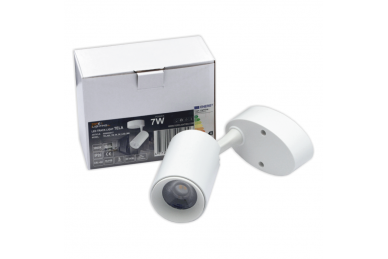 Biała lampa sufitowa LED „TELA” 7W-3000K 10