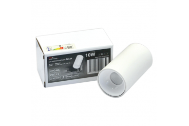 Biała lampa sufitowa LED „TULSA” 10W 5 Biała lampa sufitowa LED „TULSA” 10W 5