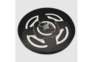 Czarna lampa sufitowa LED „BOSTON” 2×36W 11 Czarna lampa sufitowa LED „BOSTON” 2×36W 11