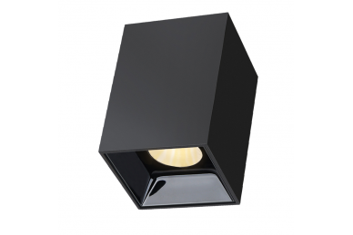 Czarna lampa sufitowa LED „TANGA” 12W