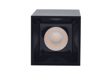 Czarna lampa sufitowa LED „TANGA” 12W 4