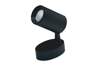 Czarna lampa sufitowa LED „TELA” 10W-3000K 7