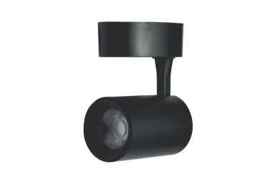 Czarna lampa sufitowa LED „TELA” 7W-3000K 8