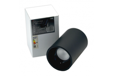 Czarna lampa sufitowa LED „TULSA” 15W 5 Czarna lampa sufitowa LED „TULSA” 15W 5