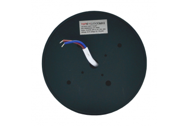 Czarna lampa sufitowa LED „TULSA” 20W 4 Czarna lampa sufitowa LED „TULSA” 20W 4