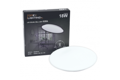 Oprawa LED sufitowo-ścienna z czujnikiem mikrofalowym „SORASENS” 18W 7 Oprawa LED sufitowo-ścienna z czujnikiem mikrofalowym „SORASENS” 18W 7