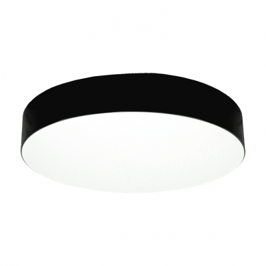 Apalš melns LED gaismeklis "MORA" 60W 1 Apalš melns LED gaismeklis "MORA" 60W 1