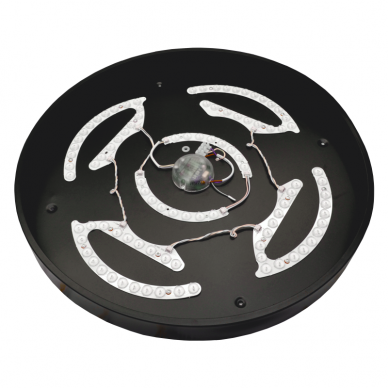 Black LED ceiling light "BOLTON" 60W 7 Black LED ceiling light "BOLTON" 60W 7