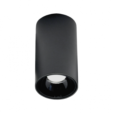 Plafonveida melns LED gaismeklis "TULSA" 10W 1 Plafonveida melns LED gaismeklis "TULSA" 10W 1