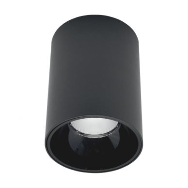 Lubinis juodas LED šviestuvas "TULSA" 20W 1 Lubinis juodas LED šviestuvas "TULSA" 20W 1