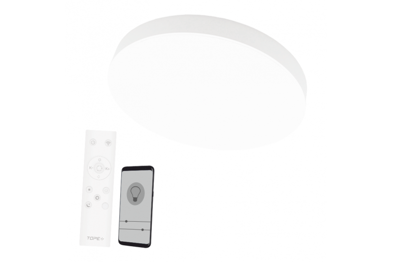 Biała lampa sufitowa LED „BOLTON” 36W Biała lampa sufitowa LED „BOLTON” 36W