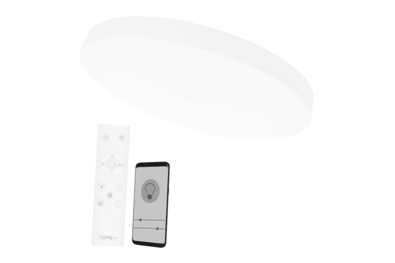 Biała lampa sufitowa LED „BOLTON” 48W Biała lampa sufitowa LED „BOLTON” 48W
