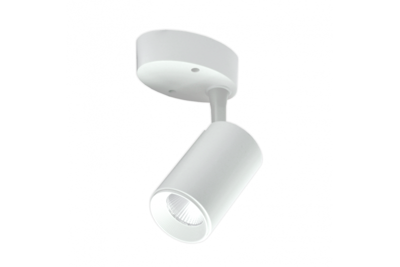 Biała lampa sufitowa LED „TELA” 10W-3000K