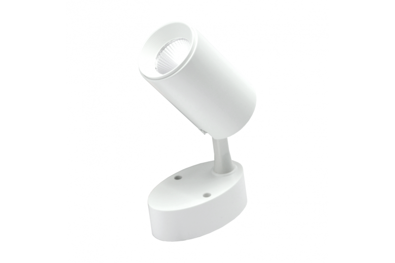 Biała lampa sufitowa LED „TELA” 10W-3000K 7