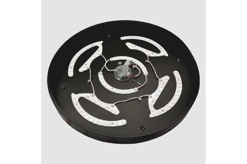 Czarna lampa sufitowa LED „BOSTON” 2×36W 11 Czarna lampa sufitowa LED „BOSTON” 2×36W 11