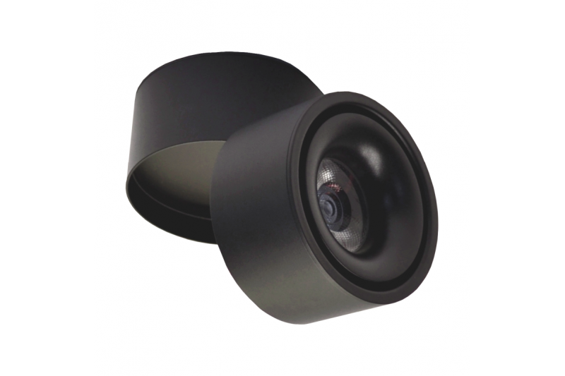 Czarny reflektor LED „OSLO” 10W 2