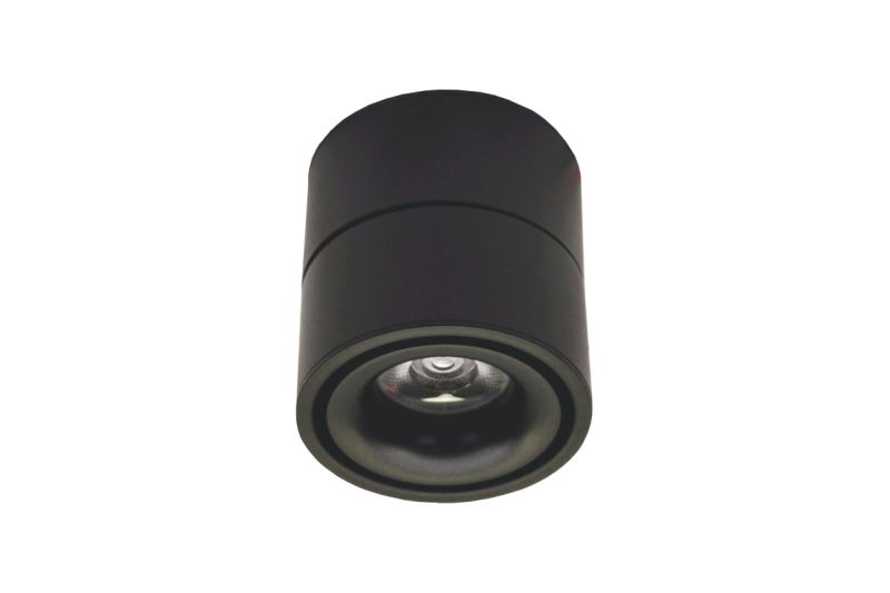 Czarny reflektor LED „OSLO” 10W 1