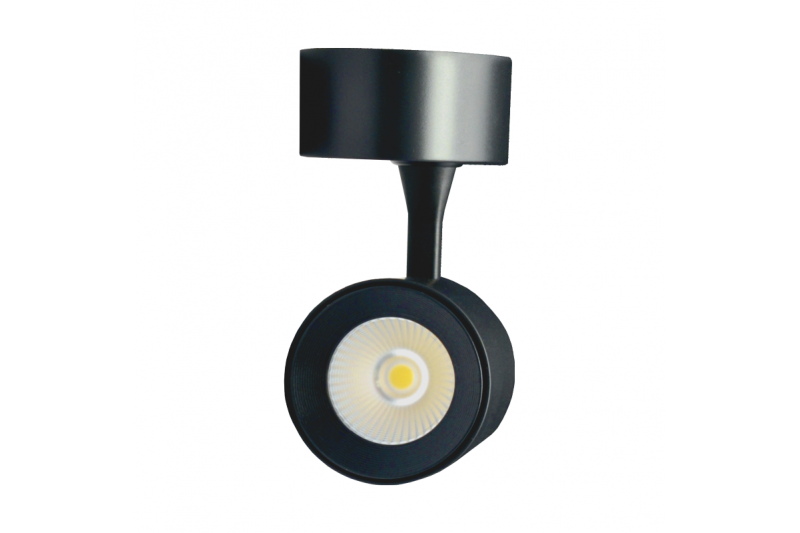 Czarna lampa sufitowa LED „TELA” 10W-3000K 9