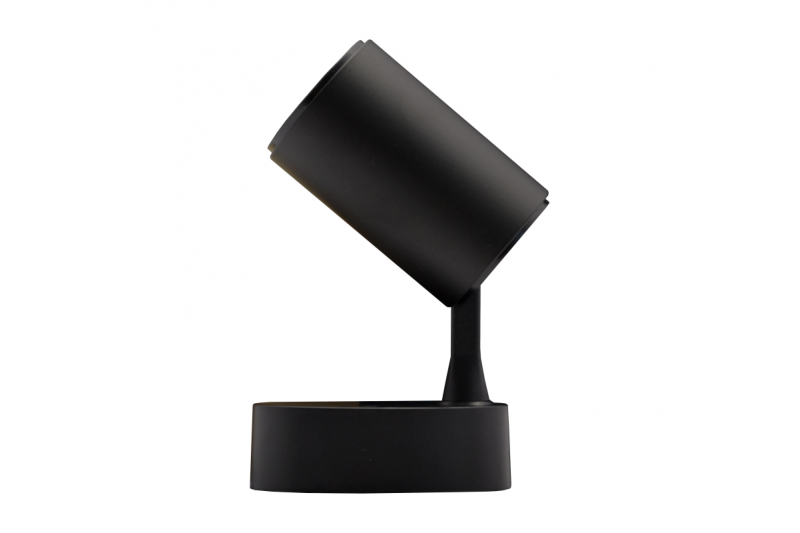 Czarna lampa sufitowa LED „TELA” 7W-3000K 4