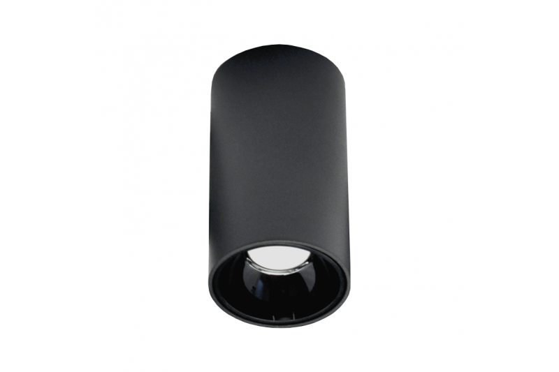 Czarna lampa sufitowa LED „TULSA” 10W 1 Czarna lampa sufitowa LED „TULSA” 10W 1