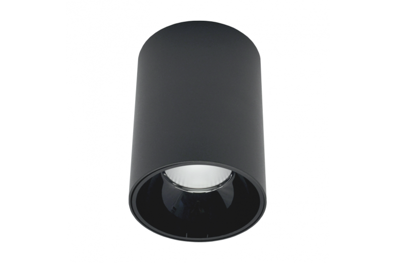 Czarna lampa sufitowa LED „TULSA” 20W 1 Czarna lampa sufitowa LED „TULSA” 20W 1