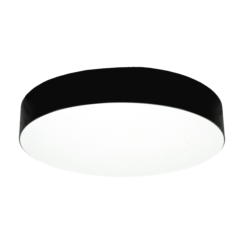 Ceiling round black LED luminaire "MORA" 60W 1 Ceiling round black LED luminaire "MORA" 60W 1