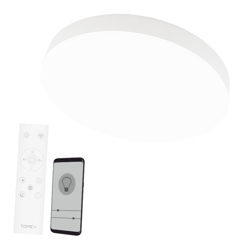 Lubinis baltas LED šviestuvas "BOLTON" 36W Lubinis baltas LED šviestuvas "BOLTON" 36W