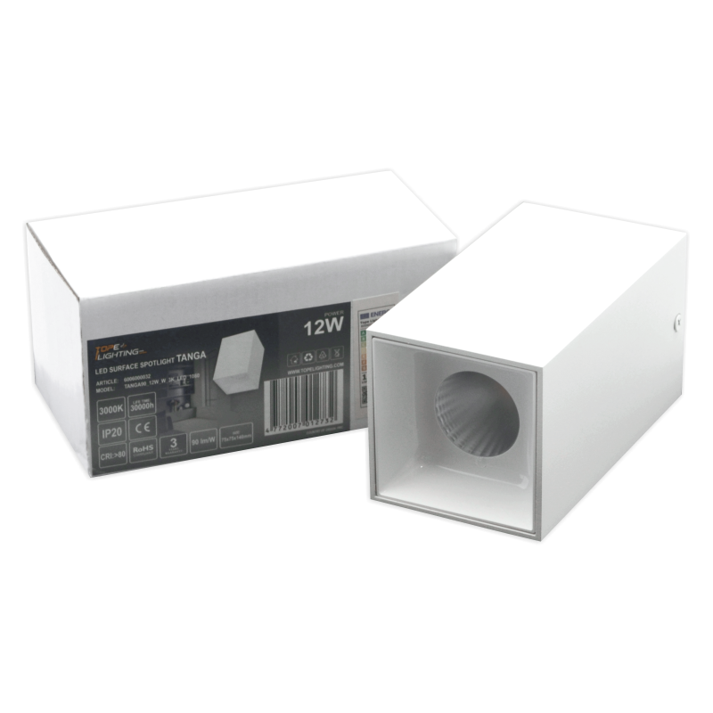 White LED ceiling light "TANGA" 12W 6 White LED ceiling light "TANGA" 12W 6