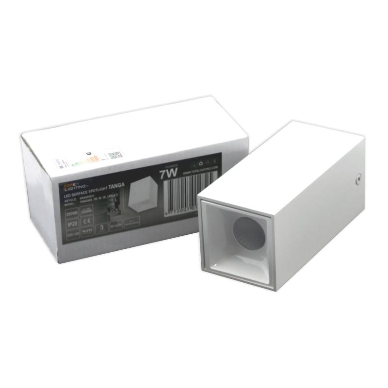 LED laevalgusti valge "TANGA" 7W 6 LED laevalgusti valge "TANGA" 7W 6