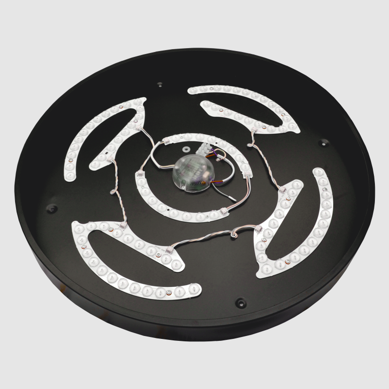 Black LED ceiling light "BOSTON" 2x48W 11 Black LED ceiling light "BOSTON" 2x48W 11