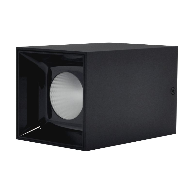 Lubinis juodas LED šviestuvas "TANGA" 15W 2 Lubinis juodas LED šviestuvas "TANGA" 15W 2