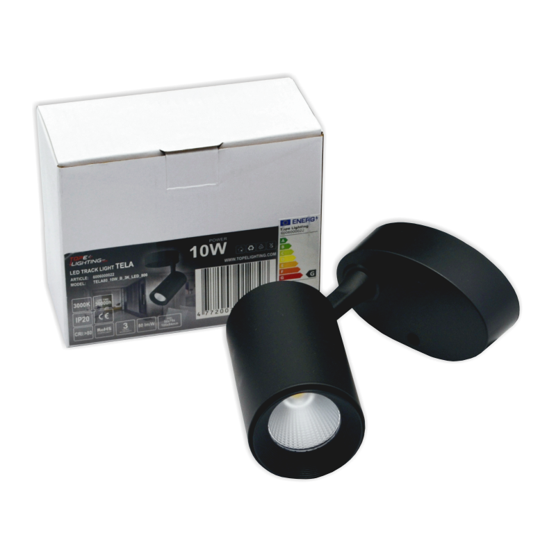 Tela 10W-3000K потолочный черный светодиодный светильник 10 Tela 10W-3000K потолочный черный светодиодный светильник 10