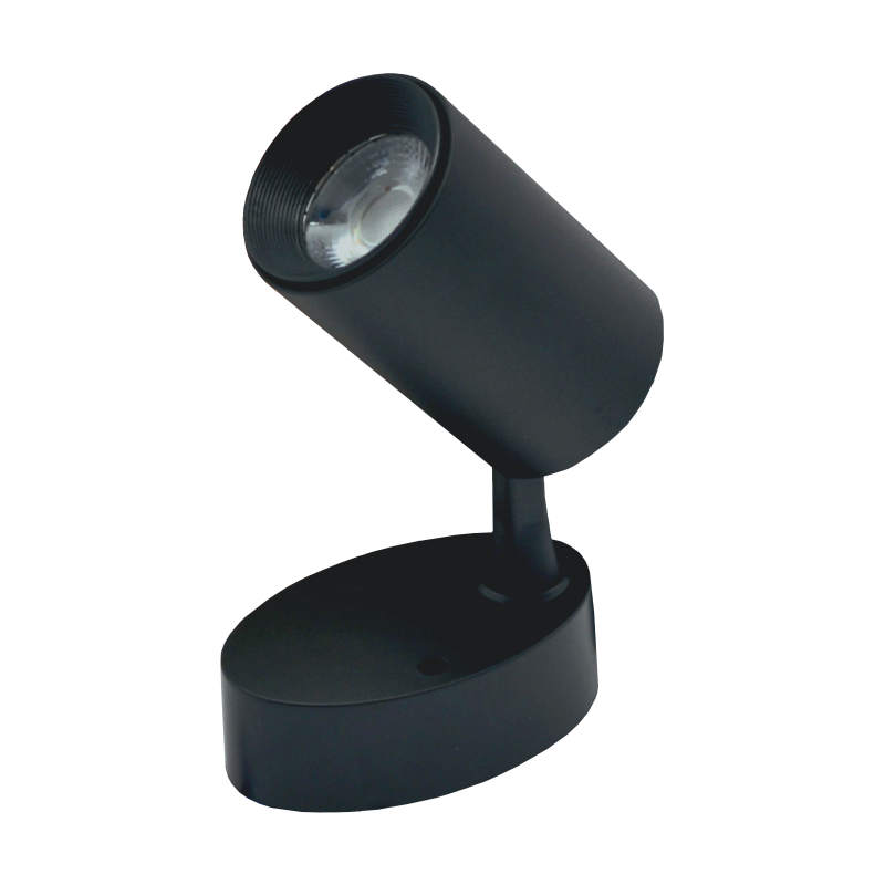Black LED ceiling light "TELA" 7W-4000K 9 Black LED ceiling light "TELA" 7W-4000K 9