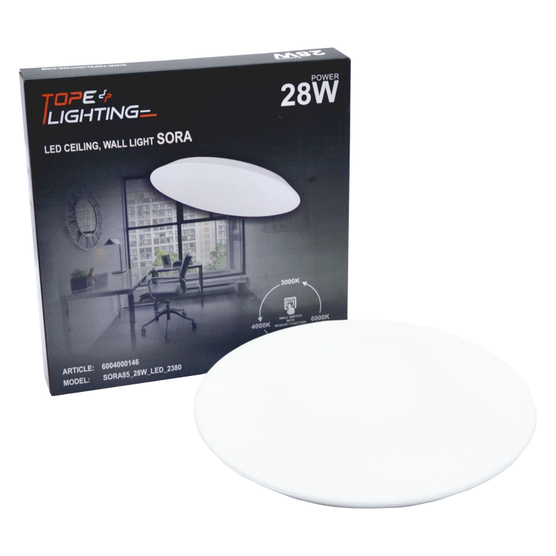 Seina või lae LED-valgusti "SORA" 28W 6 Seina või lae LED-valgusti "SORA" 28W 6