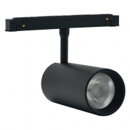 Magnetinės LED sistemos juodas akcentinis šviestuvas "TAMPA" 20W