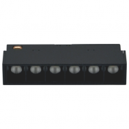 Magnetinės LED sistemos juodas akcentinis šviestuvas "TAMPA" 6W (fiksuotas) Magnetinės LED sistemos juodas akcentinis šviestuvas "TAMPA" 6W (fiksuotas)