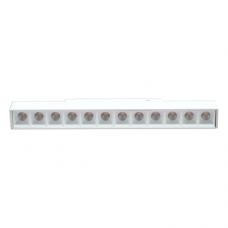 Magnetinės LED sistemos baltas akcentinis šviestuvas "TAMPA" 12W (fiksuotas)