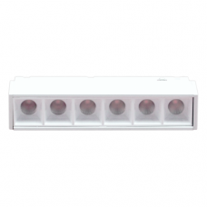 Magnetinės LED sistemos baltas akcentinis šviestuvas "TAMPA" 6W (fiksuotas)