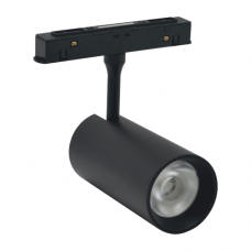 Magnetinės LED sistemos juodas akcentinis šviestuvas "TAMPA" 12W