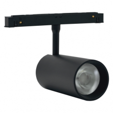 Magnetinės LED sistemos juodas akcentinis šviestuvas "TAMPA" 20W