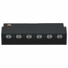 Magnetinės LED sistemos juodas akcentinis šviestuvas "TAMPA" 6W (fiksuotas)