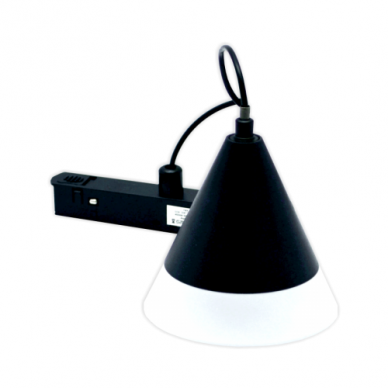 Magnetinės LED sistemos juodas akcentinis šviestuvas "TAMPA" 5W Magnetinės LED sistemos juodas akcentinis šviestuvas "TAMPA" 5W