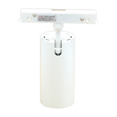 Magnetinės LED sistemos baltas akcentinis šviestuvas "TAMPA" 12W 1 Magnetinės LED sistemos baltas akcentinis šviestuvas "TAMPA" 12W 1