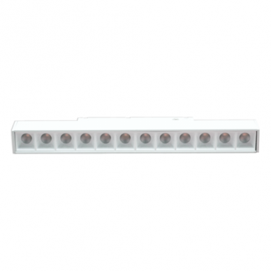 Magnetinės LED sistemos baltas akcentinis šviestuvas "TAMPA" 12W (fiksuotas)