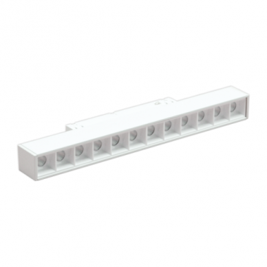 Magnetinės LED sistemos baltas akcentinis šviestuvas "TAMPA" 12W (fiksuotas) 1