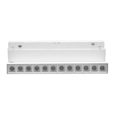 Magnetinės LED sistemos baltas akcentinis šviestuvas "TAMPA" 12W (reguliuojamas) 2