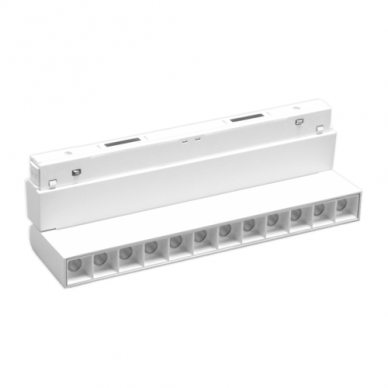 Magnetinės LED sistemos baltas akcentinis šviestuvas "TAMPA" 12W (reguliuojamas)