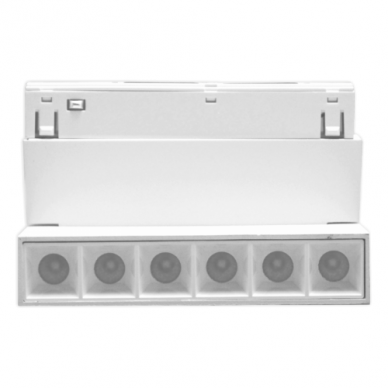Magnetinės LED sistemos baltas akcentinis šviestuvas "TAMPA" 6W (reguliuojamas) 2