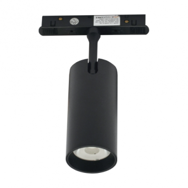 Magnetinės LED sistemos juodas akcentinis šviestuvas "TAMPA" 12W 6